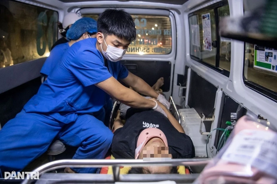 Mục tiêu xuất xe cứu thương trong 5 phút với ca nguy kịch Mục tiêu xuất xe cứu thương trong 5 phút với ca nguy kịch