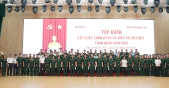 Nâng cao năng lực chẩn đoán, cấp cứu và điều trị đột quỵ cho cán bộ quân y