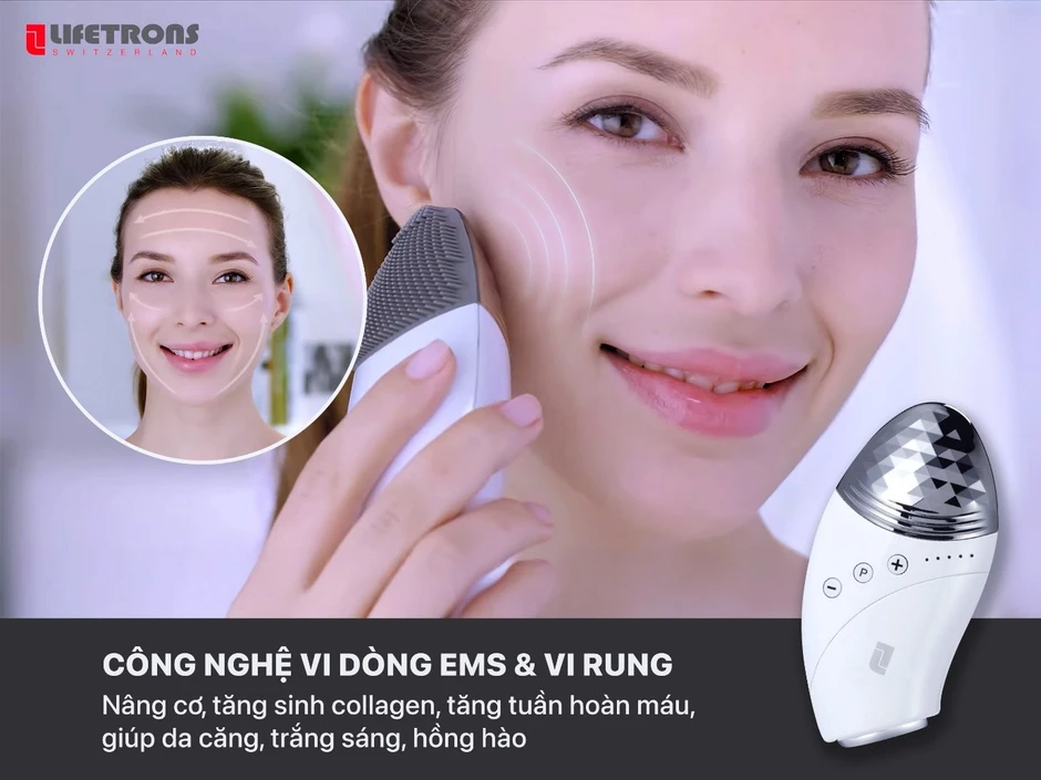 Nâng cơ và trẻ hóa da với thiết bị Lifetrons CM-400 Thụy Sỹ Nâng cơ và trẻ hóa da với thiết bị Lifetrons CM-400 Thụy Sỹ