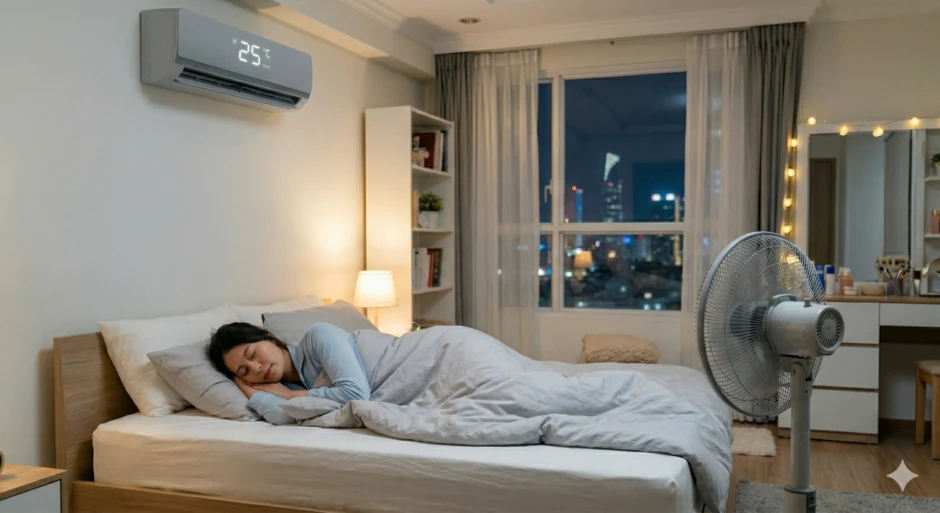 Nắng nóng: Ngủ máy lạnh sao cho khỏe và tiết kiệm điện? Nắng nóng: Ngủ máy lạnh sao cho khỏe và tiết kiệm điện?