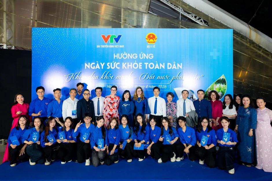Ngày Sức khỏe toàn dân 2026: Long Châu đồng hành Bộ Y tế lan tỏa tinh thần chủ động phòng bệnh Ngày Sức khỏe toàn dân 2026: Long Châu đồng hành Bộ Y tế lan tỏa tinh thần chủ động phòng bệnh