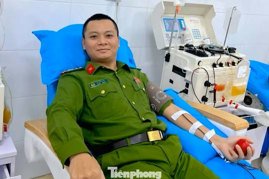 Nghĩa cử nhân văn ở 'Ngân hàng máu sống' Công an tỉnh Nghệ An Nghĩa cử nhân văn ở 'Ngân hàng máu sống' Công an tỉnh Nghệ An