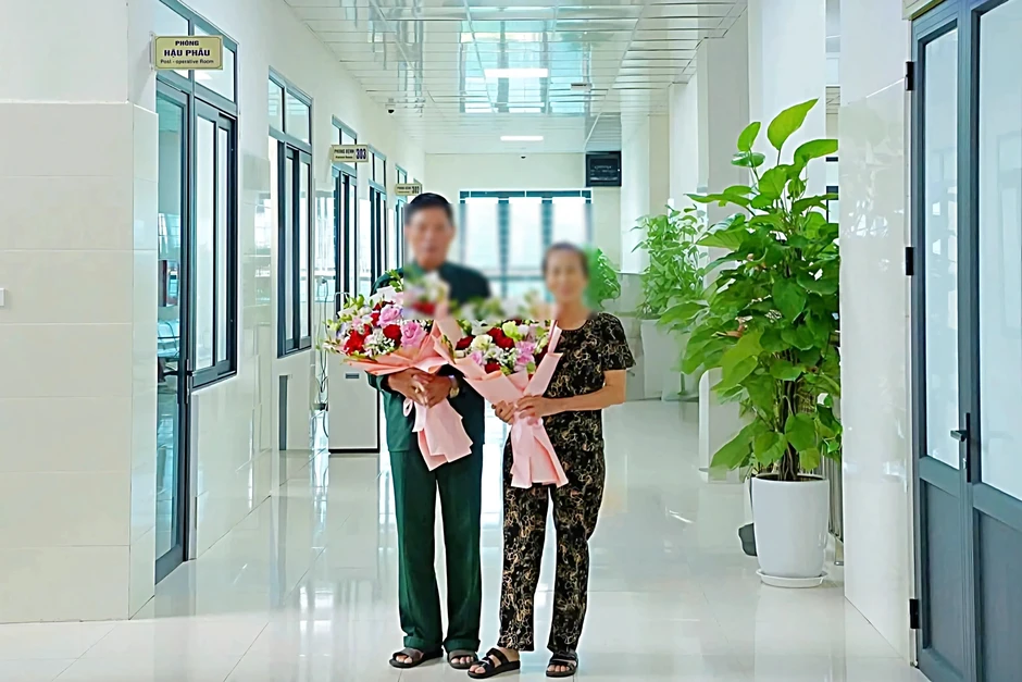 Người đàn ông bị vỡ kén khí phổi được phẫu thuật nội soi thành công