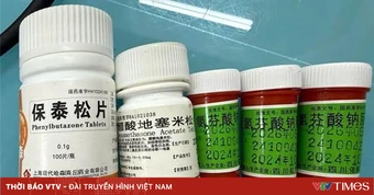 Nguy kịch vì uống thuốc có chứa chất cấm Phenylbutazone