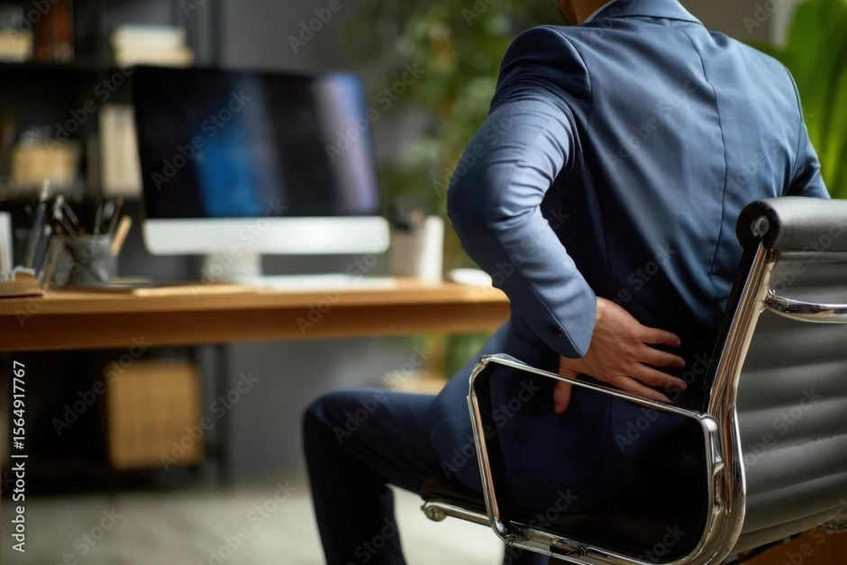 Nhiều người chưa 40 tuổi lưng đã "thẳng như cây tre" Nhiều người chưa 40 tuổi lưng đã "thẳng như cây tre"