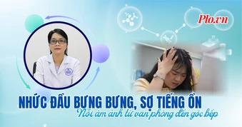 Nhức đầu bưng bưng, sợ tiếng ồn: Nỗi ám ảnh từ văn phòng đến góc bếp