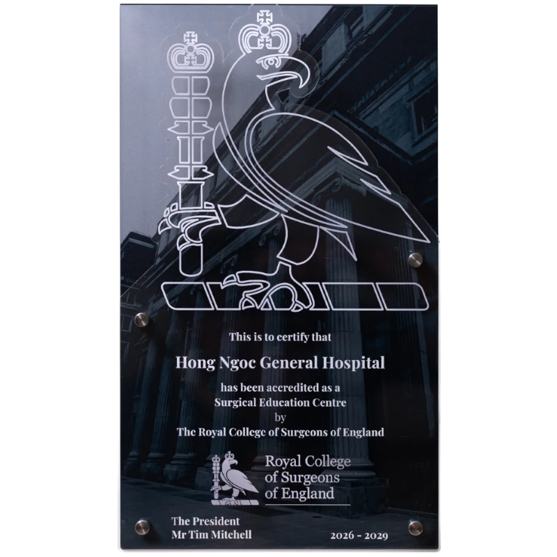 Những chứng nhận trong nước và quốc tế – Bảo chứng cho chất lượng phẫu thuật tại BVĐK Hồng Ngọc