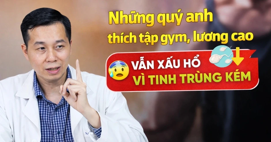 Những gymer lực lưỡng “té ngửa” vì biết mình chỉ có 1% tinh trùng khỏe mạnh