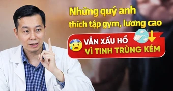 Những gymer lực lưỡng “té ngửa” vì biết mình chỉ có 1% tinh trùng khỏe mạnh