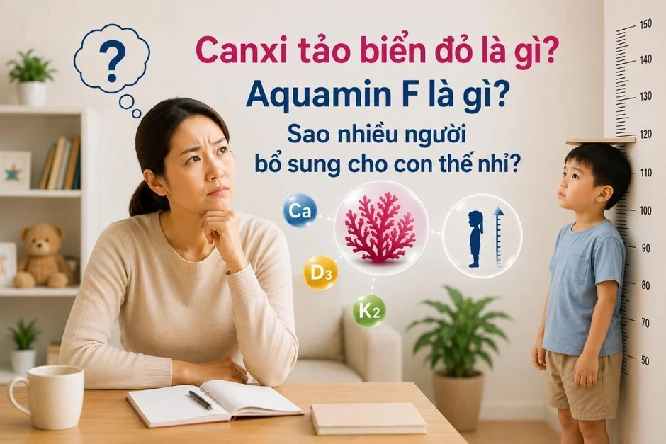 Những yếu tố giúp canxi tảo biển đỏ được nhiều phụ huynh lựa chọn Những yếu tố giúp canxi tảo biển đỏ được nhiều phụ huynh lựa chọn