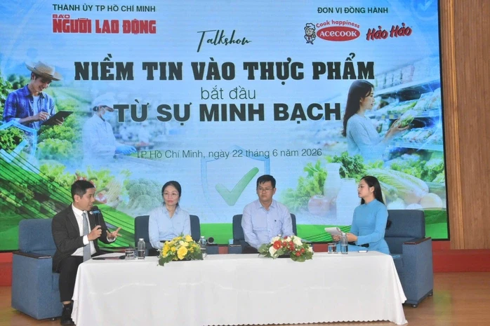 Niềm tin vào thực phẩm bắt đầu từ sự minh bạch Niềm tin vào thực phẩm bắt đầu từ sự minh bạch