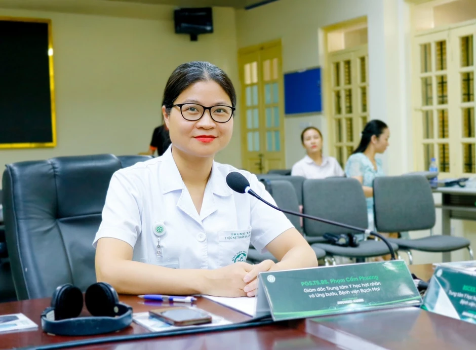Nữ bác sĩ Việt Nam đầu tiên trở thành đại sứ quỹ quốc tế về điều trị ung thư