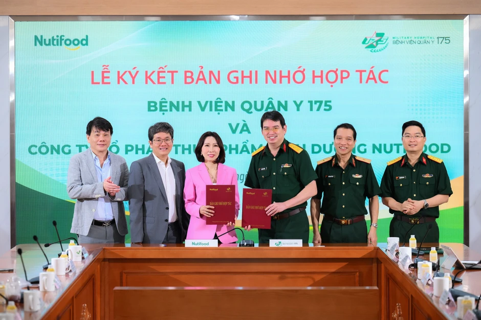 Nutifood và Bệnh viện quân y 175 hợp tác phát triển các giải pháp dinh dưỡng dựa trên bằng chứng khoa học Nutifood và Bệnh viện quân y 175 hợp tác phát triển các giải pháp dinh dưỡng dựa trên bằng chứng khoa học