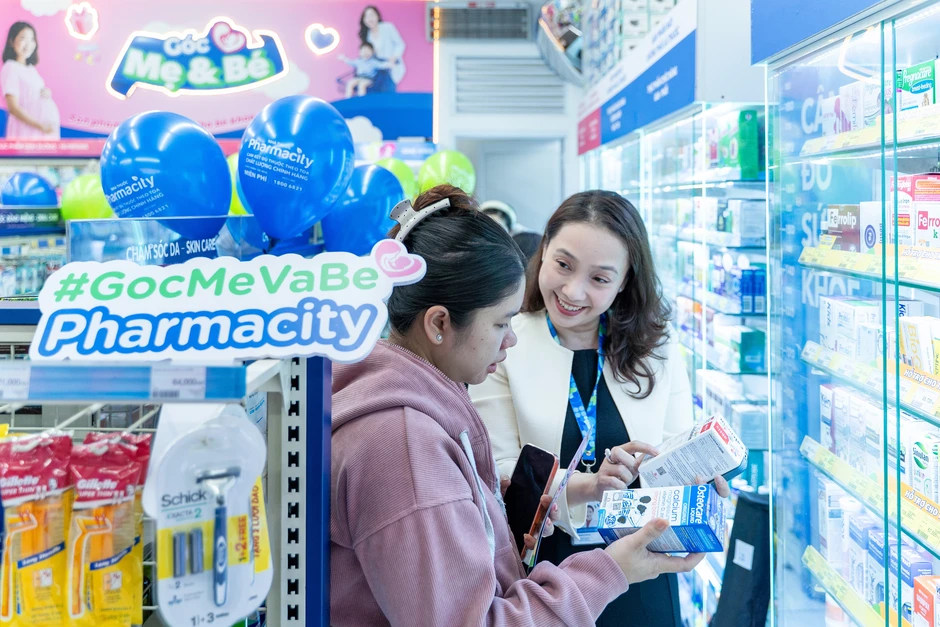Pharmacity ra mắt “Góc Mẹ & Bé”, chăm sóc sức khỏe gia đình Pharmacity ra mắt “Góc Mẹ & Bé”, chăm sóc sức khỏe gia đình
