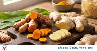 Phát hiện thêm công dụng y khoa đáng kinh ngạc mới của nghệ và gừng