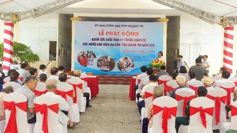 Quảng Trị phát động khám sức khỏe định kỳ, khám sàng lọc cho người dân