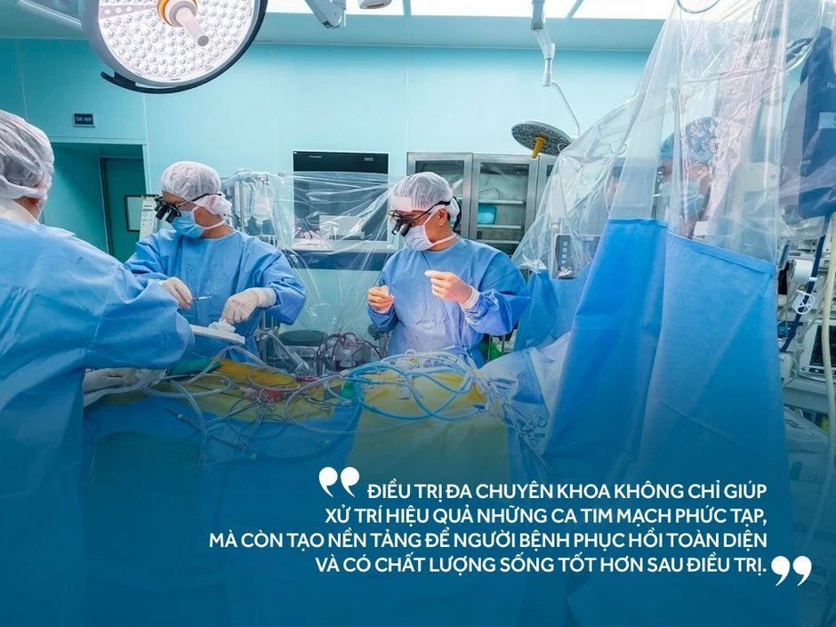 Quyết định đột phá trong phòng mổ, cứu bệnh nhân lóc tách động mạch chủ cận kề "cửa tử"
