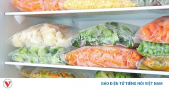 Rau củ quả đông lạnh: Giữ nguyên dinh dưỡng hay mất chất?