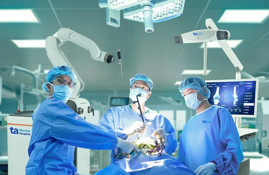 Robot AI thay khớp chuẩn xác và an toàn vượt trội đã có mặt tại Bệnh viện Tâm Anh Robot AI thay khớp chuẩn xác và an toàn vượt trội đã có mặt tại Bệnh viện Tâm Anh