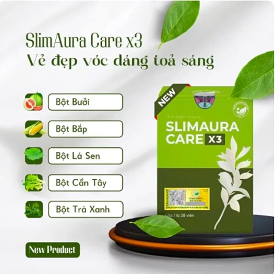 Sản phẩm giảm cân Slimaura Care x3 bị 'tuýt còi' Sản phẩm giảm cân Slimaura Care x3 bị 'tuýt còi'