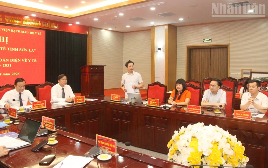 Sơn La ký kết hợp tác toàn diện với Bệnh viện Bạch Mai Sơn La ký kết hợp tác toàn diện với Bệnh viện Bạch Mai