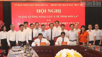 Sơn La ký kết hợp tác toàn diện với Bệnh viện Bạch Mai