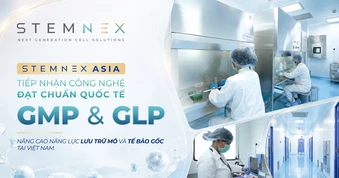 StemNex Asia tiếp nhận công nghệ lưu trữ tế bào gốc đạt chuẩn quốc tế GMP và GLP