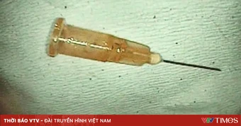 Suýt thủng dạ dày vì... nuốt đầu kim tiêm