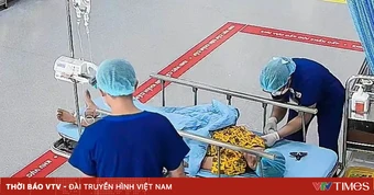 Tai nạn lao động khiến cẳng tay người phụ nữ gần đứt lìa