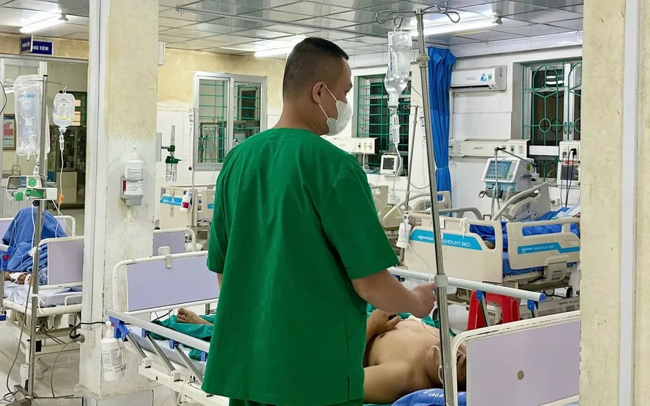 Tai nạn lao động nguy hiểm khi làm ruộng Tai nạn lao động nguy hiểm khi làm ruộng