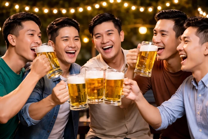 Tại sao nhiều người uống bia vô tư nhưng “chịu thua” 2 lít nước lọc?