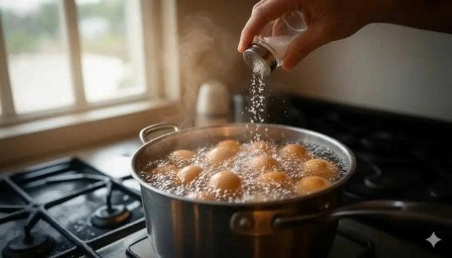 Tại sao thêm muối khi luộc trứng lại giúp trứng ngon hơn? Tại sao thêm muối khi luộc trứng lại giúp trứng ngon hơn?