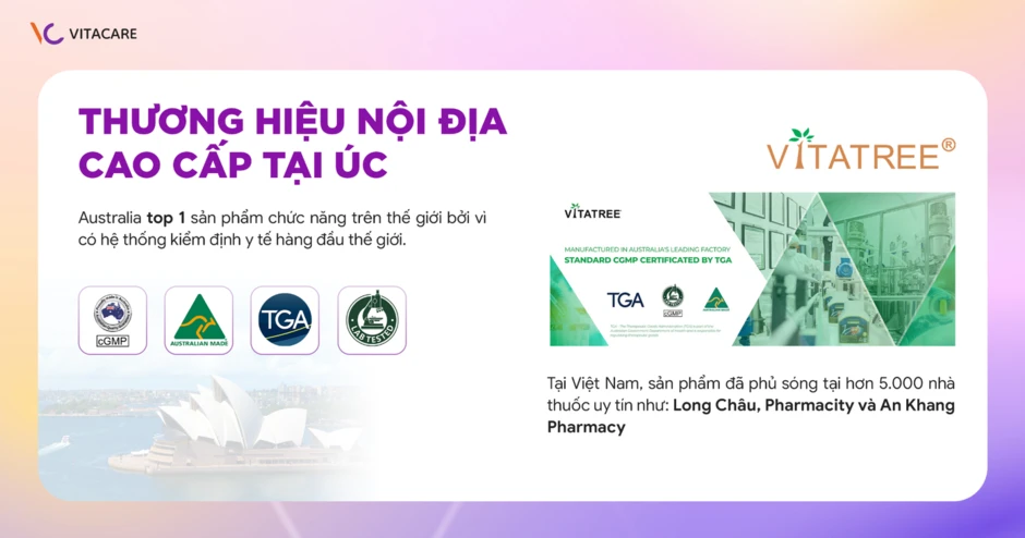 Tại sao TPBVSK Vitatree D3 K2 MK7 Plus DHA được hàng triệu mẹ bỉm tin chọn cho hành trình khôn lớn của bé? Tại sao TPBVSK Vitatree D3 K2 MK7 Plus DHA được hàng triệu mẹ bỉm tin chọn cho hành trình khôn lớn của bé?