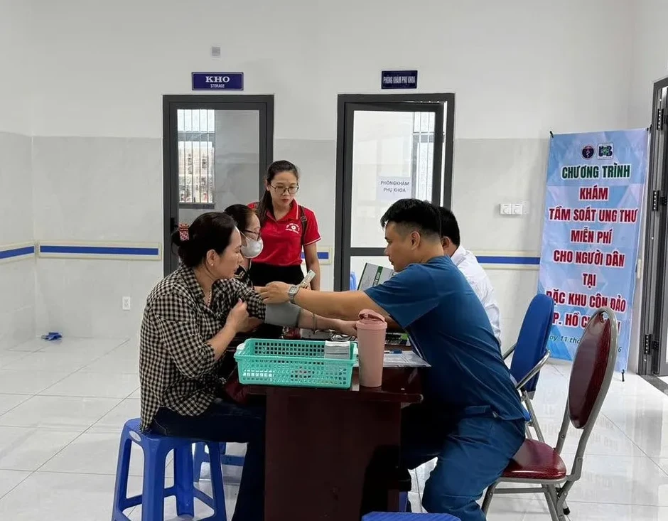 Tầm soát ung thư miễn phí cho người dân đặc khu Côn Đảo Tầm soát ung thư miễn phí cho người dân đặc khu Côn Đảo