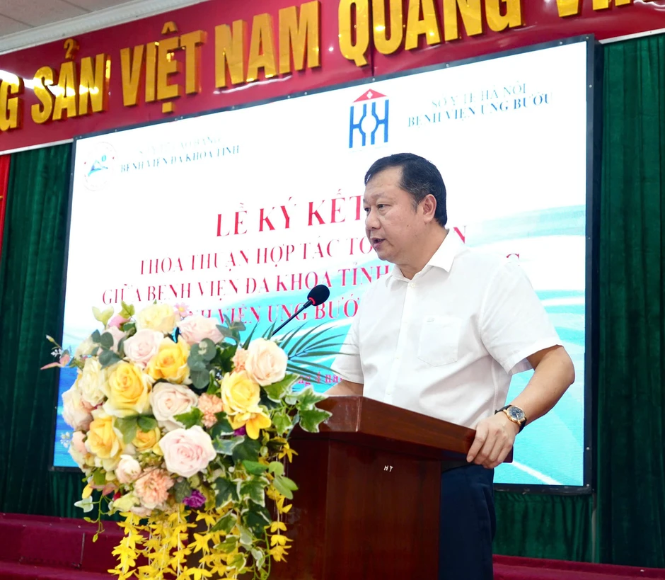 Tăng cường hợp tác nâng cao chất lượng điều trị ung thư cho người dân Cao Bằng Tăng cường hợp tác nâng cao chất lượng điều trị ung thư cho người dân Cao Bằng