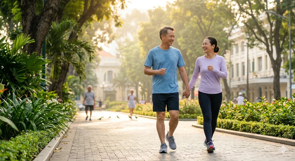 Tăng khả năng sống thọ chỉ bằng thói quen đơn giản ở tuổi 50 Tăng khả năng sống thọ chỉ bằng thói quen đơn giản ở tuổi 50
