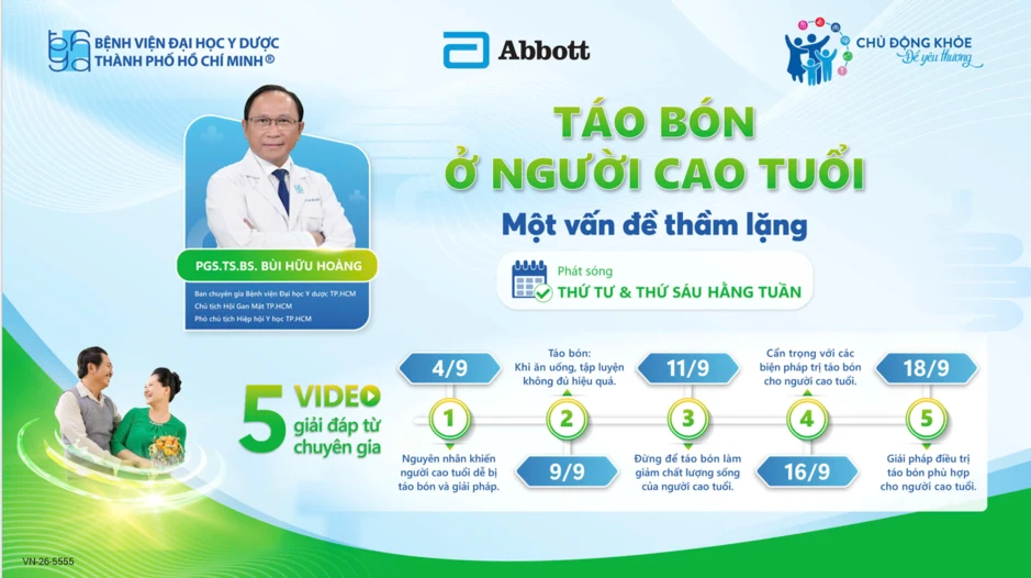 Táo bón ở người cao tuổi: vì sao cần xử trí đúng cách? Táo bón ở người cao tuổi: vì sao cần xử trí đúng cách?