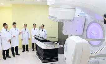 Thêm máy gia tốc, Bệnh viện K rút thời gian xạ trị còn 3 phút