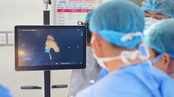 Thêm một bệnh viện tại Hà Nội đưa robot vào phẫu thuật thay khớp gối toàn phần