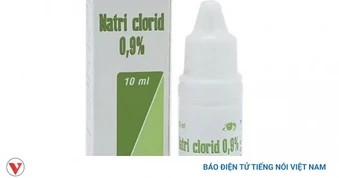 Thu hồi toàn quốc thuốc nhỏ mắt Natri clorid 0,9% của Pharmedic