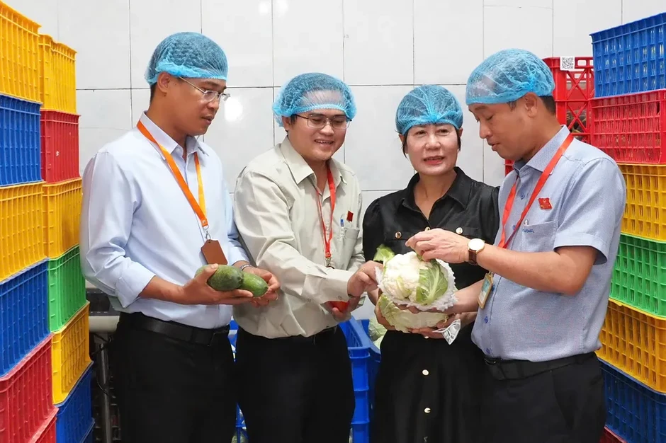 Thường trực HĐND TPHCM khảo sát ATTP công ty cung ứng suất ăn trường học Thường trực HĐND TPHCM khảo sát ATTP công ty cung ứng suất ăn trường học