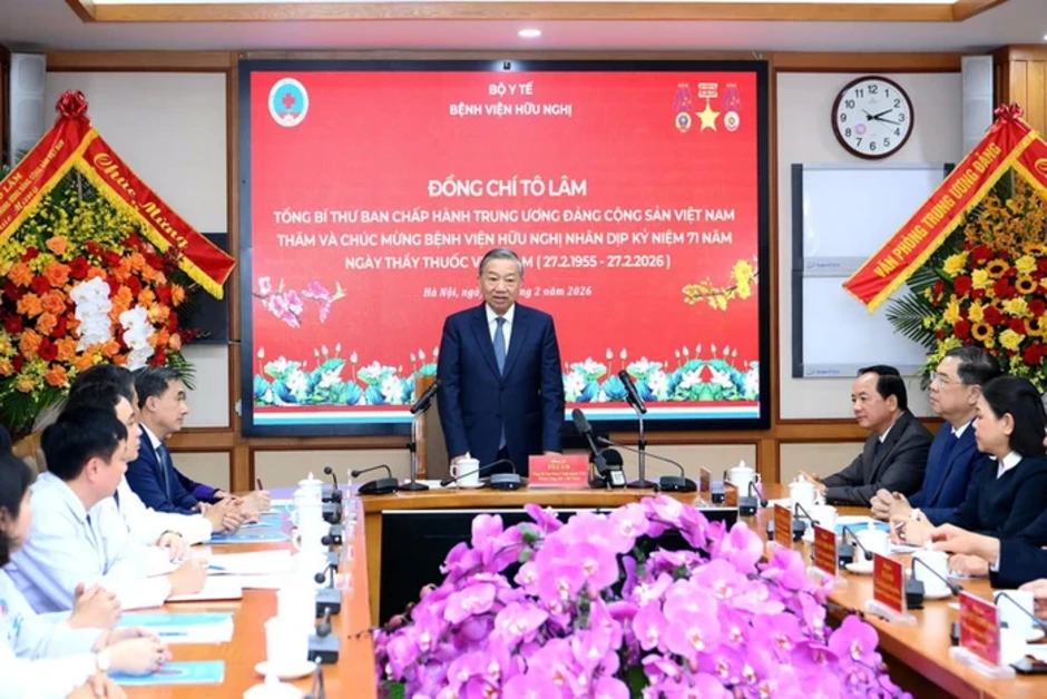 Tổng Bí thư Tô Lâm: Mỗi thầy thuốc phải là điểm tựa của người bệnh Tổng Bí thư Tô Lâm: Mỗi thầy thuốc phải là điểm tựa của người bệnh