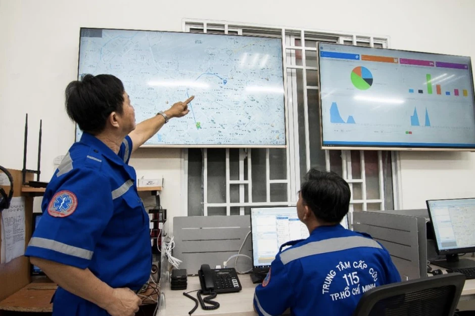 TPHCM cấp cứu ngoại viện 1.500 ca mỗi ngày: Cần "nhất cự ly, nhì tốc độ" TPHCM cấp cứu ngoại viện 1.500 ca mỗi ngày: Cần "nhất cự ly, nhì tốc độ"