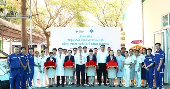 TPHCM có thêm Trạm cấp cứu vệ tinh 115 tại phường Chánh Hiệp