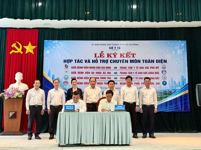 TPHCM triển khai 3 mô hình hỗ trợ y tế ở khu vực Bà Rịa - Vũng Tàu TPHCM triển khai 3 mô hình hỗ trợ y tế ở khu vực Bà Rịa - Vũng Tàu