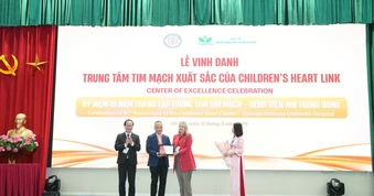 Trung tâm Tim mạch, Bệnh viện Nhi Trung ương được vinh danh “Trung tâm Tim mạch xuất sắc”
