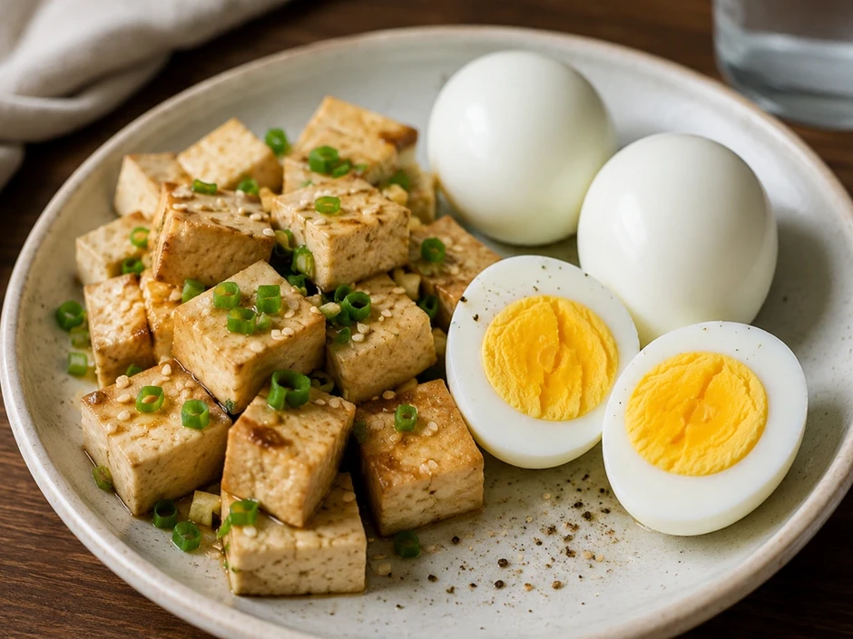 Trứng và đậu hũ: Nguồn protein nào phù hợp với bạn? Trứng và đậu hũ: Nguồn protein nào phù hợp với bạn?