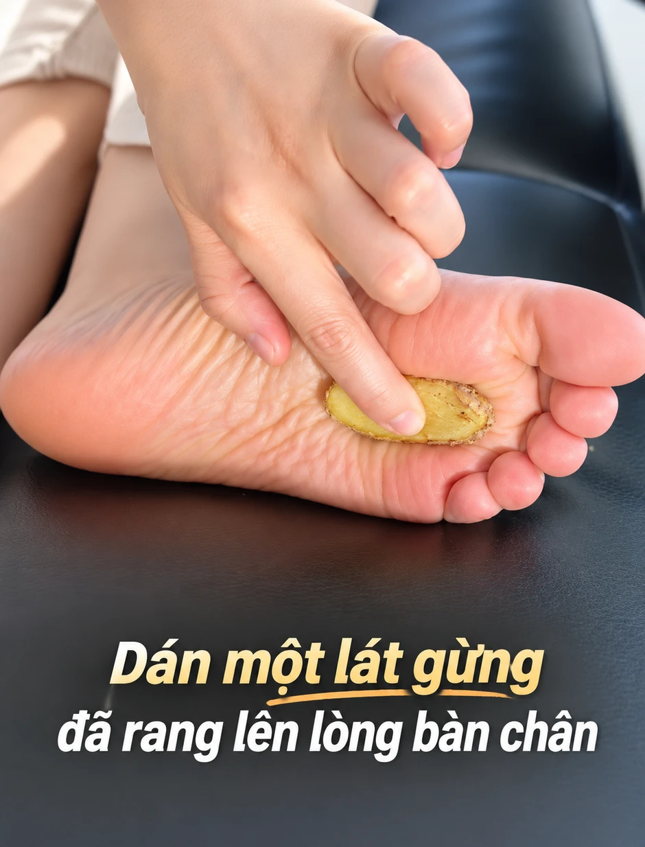 Trước khi đi ngủ, nhiều người có thói quen đắp gừng, hành vào lòng bàn chân để ngủ ngon: Chuyên gia nói 1 câu ai cũng bất ngờ Trước khi đi ngủ, nhiều người có thói quen đắp gừng, hành vào lòng bàn chân để ngủ ngon: Chuyên gia nói 1 câu ai cũng bất ngờ