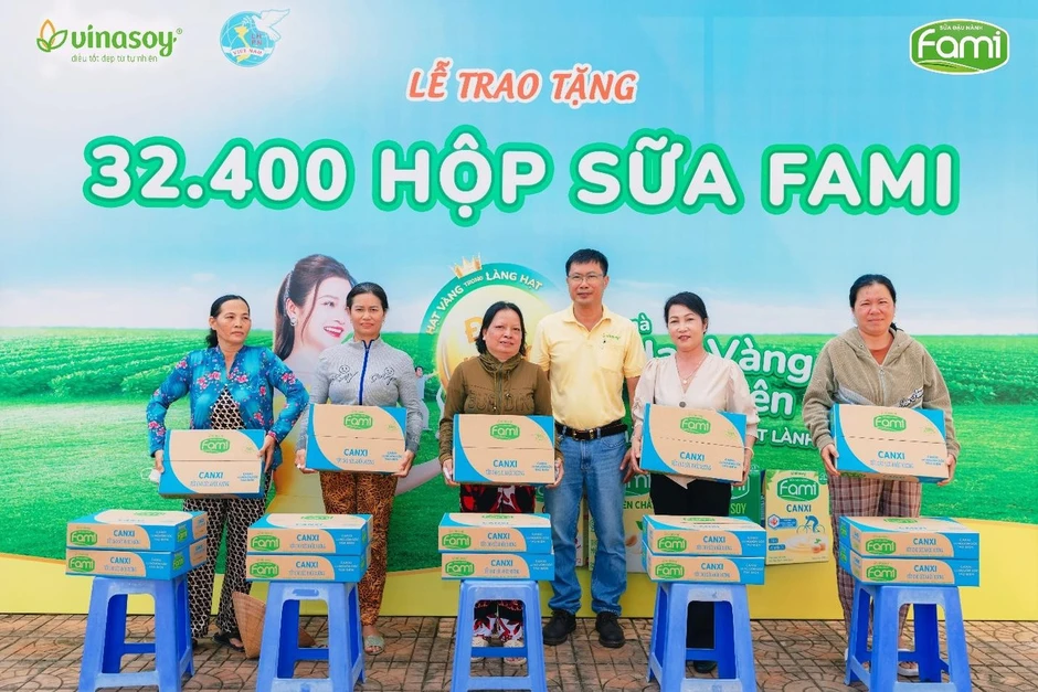 Từ 'hạt vàng tự nhiên' đến hành trình lan tỏa dưỡng chất lành vì cộng đồng của Fami Từ 'hạt vàng tự nhiên' đến hành trình lan tỏa dưỡng chất lành vì cộng đồng của Fami
