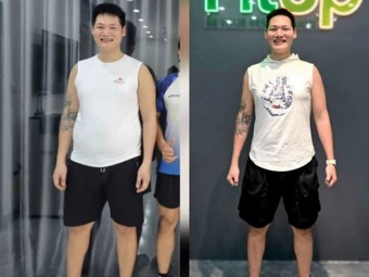 Từng nặng 101kg kèm mỡ máu mỡ gan, chàng trai giảm 24kg, chinh phục cự ly 21km